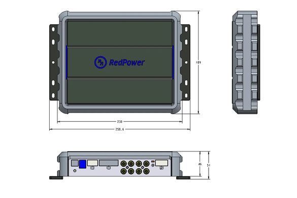 Універсальний підсилювач із прохідним DSP процесором RedPower IMPERATOR 12 каналів RPDSP12TOP фото