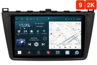 Штатна магнітола для Mazda 6 GH (2007-2013) RedPower 71002 Slim 2K 6+128 Gb 9'  RP71002 Slim 2K 9' фото