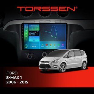 Штатна магнітола Torssen Ford S-max 1 (2006 - 2015) F9432 4G Carplay DSP 202305306 фото