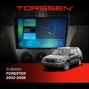 Штатна магнітола Torssen 2K Subaru Forester 02-08 F98256 4G Carplay DSP 202307183 фото