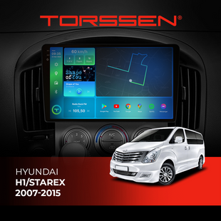 Штатна магнітола Torssen 2K Hyundai H1/Starex (2007-2015) FL9 4+64Gb 4G Carplay DSP 202305686 фото